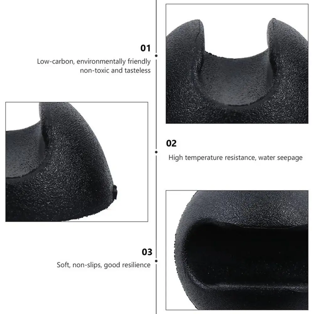 GROOFOO 60 Pièces Patins En Caoutchouc Antidérapants, Pieds Caoutchouc