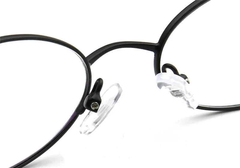 Flexibler optischer Memory-Titan-Rahmen, verschreibungspflichtige kleine Brille, geeignet für leichte, weiche Brillen mit hohem Dioptrien – Detail 4