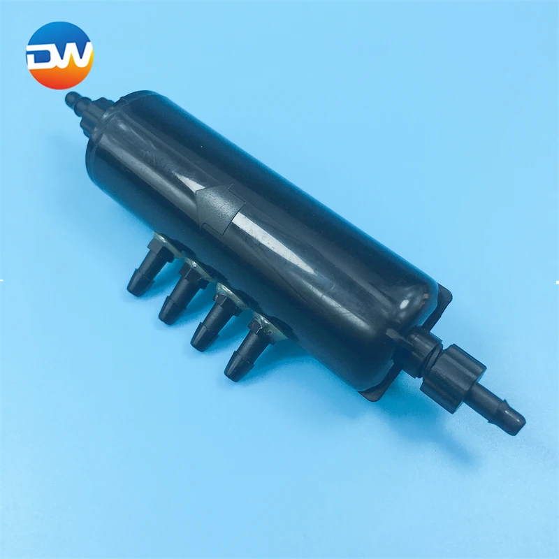 2 Pcs UV 잉크젯 프린터 부품 XP600/4720/I3200 버퍼 병용 흰색 잉크 순환 분배기 잉크 순환 버퍼 병