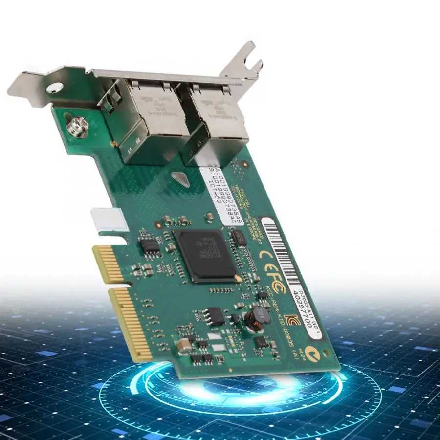 Двухпортовый гигабитный Ethernet контроллер I350-T2 PCIE X1 сервер для дата-центров Gigabit Ethernet