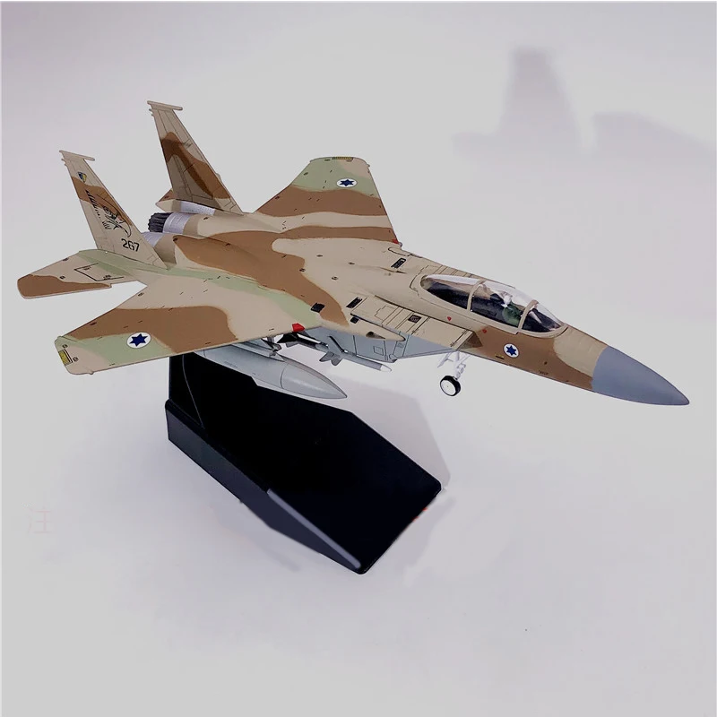 Israel F15 Hawk военная модель самолета-истребителя сплав моделирование готовой продукции украшения 1/100 литья под давлением самолет коллекция