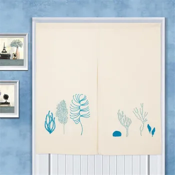 

Summer Doorway Curtain 85X150cm Decorative Chinese Style Screen Floral Door Curtain Hallway Kitchen Rideaux