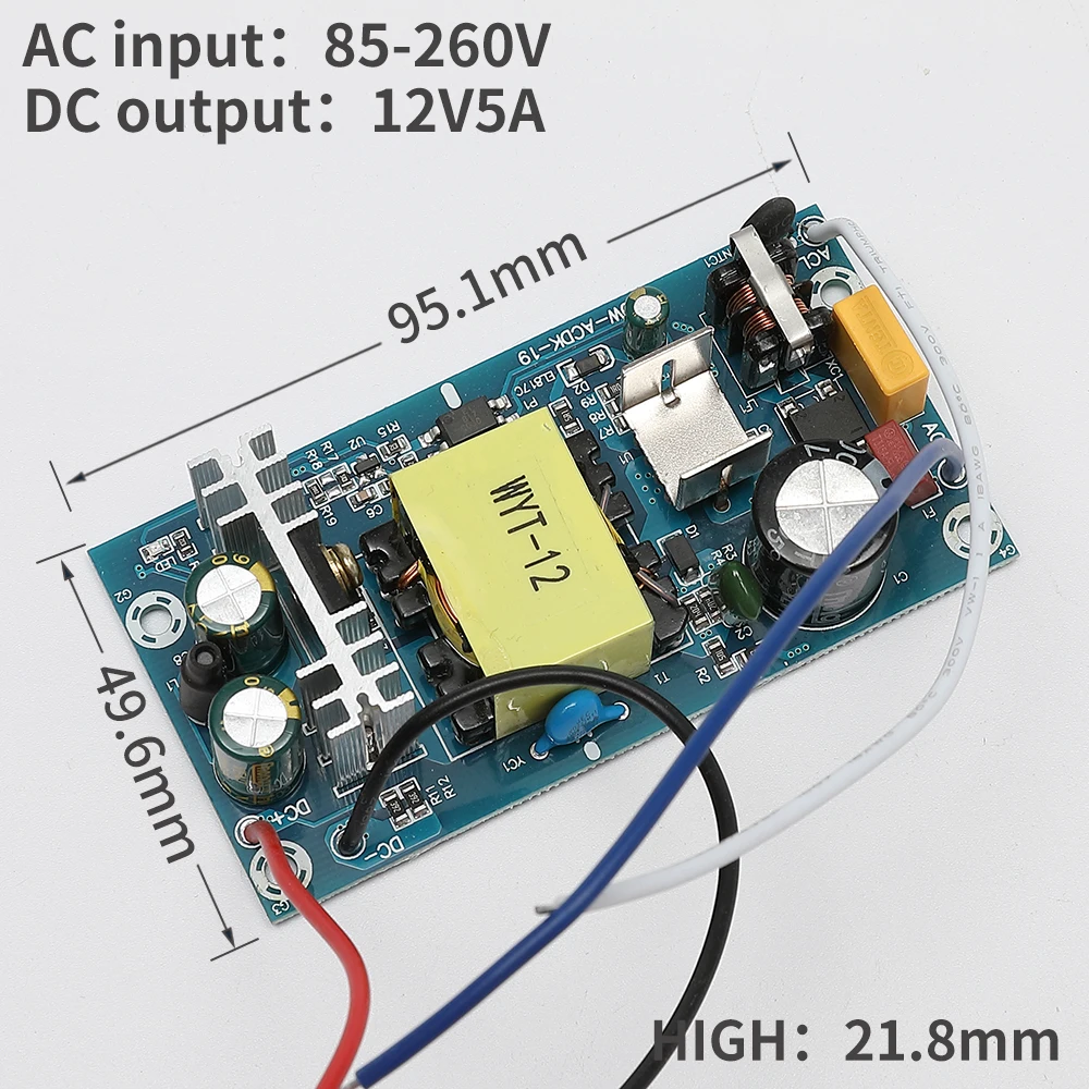 AC-DC dual output switching power supply module board 24V 5A 5v2.5a 12V 1A 18a | Обустройство дома
