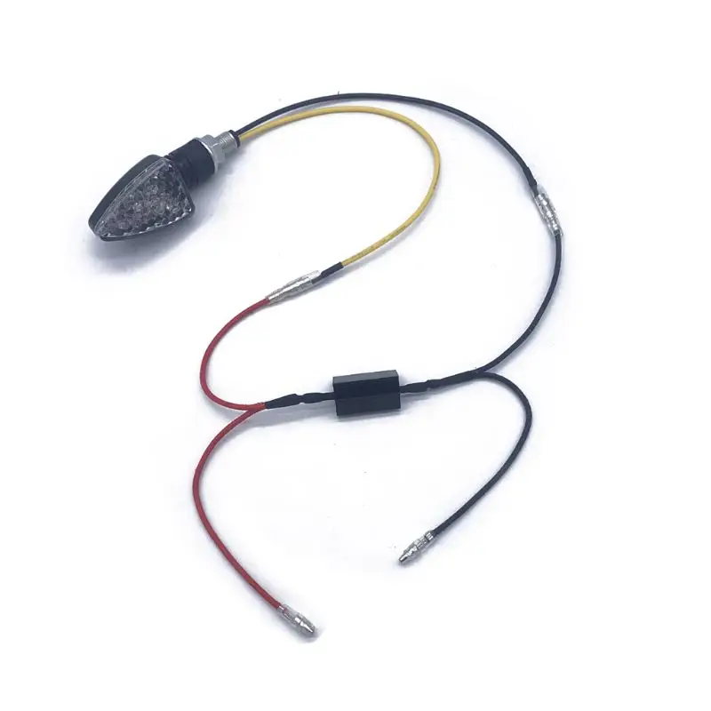 10W 10ohm Moto Resistance Power Resistor Load Decoding Resistor for LED Mini Turn Signal Light Flash Repairing Kits 4Pcs/Set