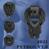BLACKOUT 2021 New Python V7.0 EVO Cage Mamba Male Chastity Device Double-Arc Cuff Penis Ring 3D Cobra Cock Adult Sex Toys 1