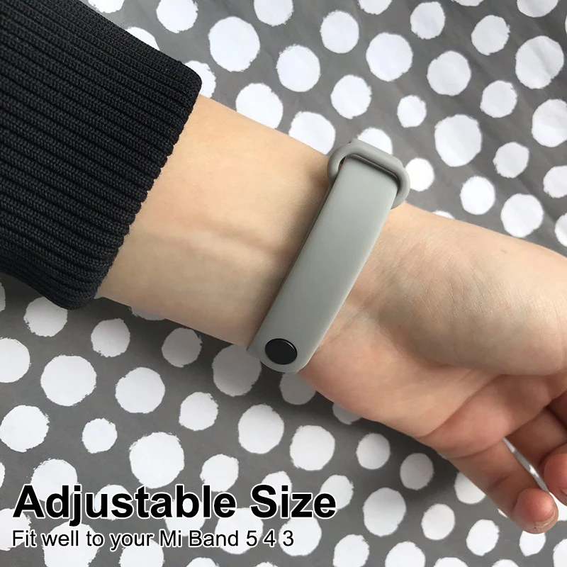Симпатичный сменный Браслет для Xiaomi Mi Band 3 4 5 ремешок mi band браслет