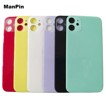 

Phone Repair for iPhone 11 Back Glass LCD Screen Battery Broken Cover Replace Refurbish Spare Parts 5Pcs/lot
