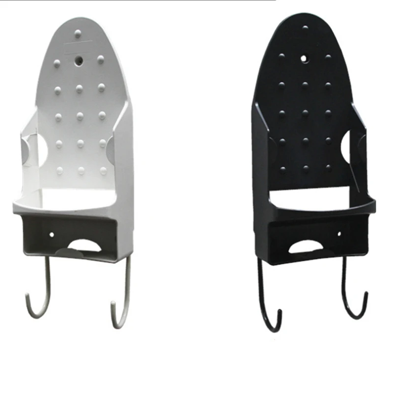 Multifunction Dryer Stand Flat Iron Wall Plate Holder Hanger Electric