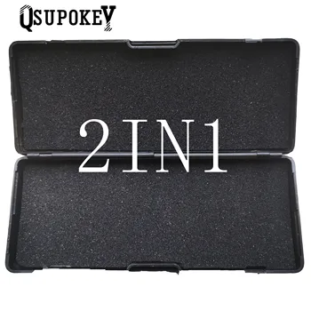 

Qsupokey LiShi 2 in 1 Tool Locksmith Tools HU66 HY22 HU64 HU92 HON66 HU100 VA2T HU101 TOY40TOY48 TOY2TRACK for Car/Auto