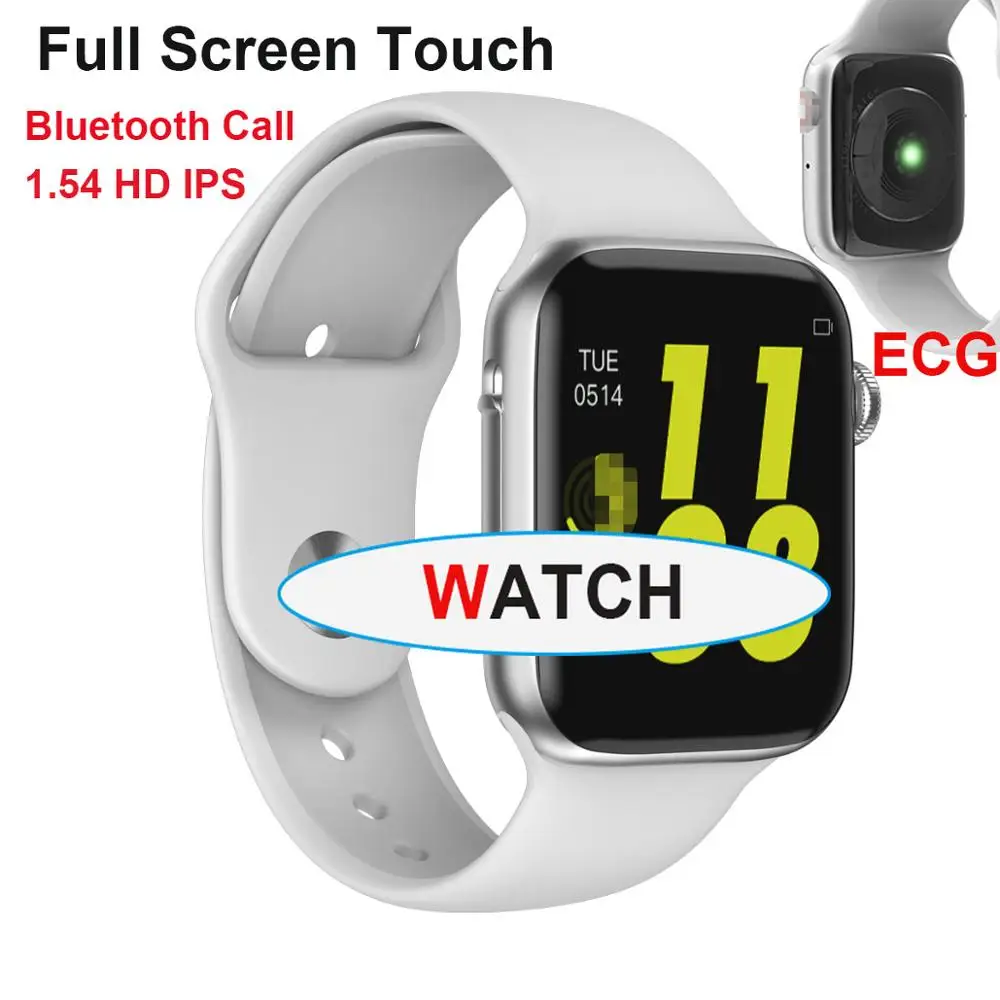 ECG iwo 10 lite Smart Watch 1.54 HD IPS Men Women Heart Rate Iwo 9 Smartwatch for Women/men vs iwo 12 iwo 8 for IOS Android