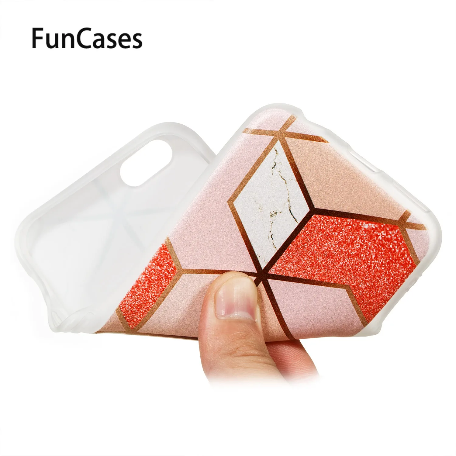 Мягкие силиконовые чехлы Cube для estuche huawei Honor 7C funda Enjoy 8 Nova 2 Lite Y7 Prime 2018 5 99 &quotMovil