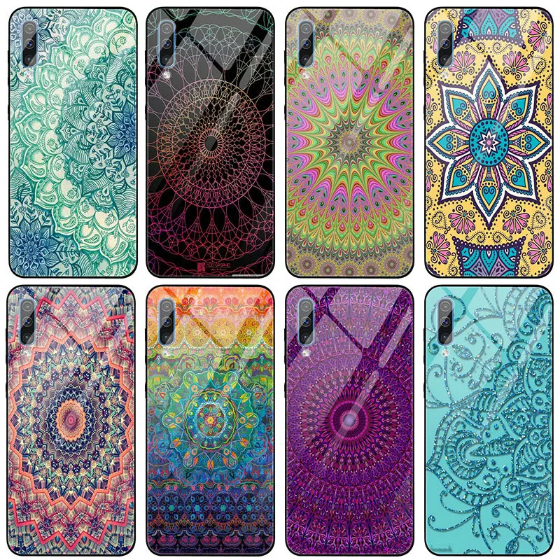 Чехол-накладка для Samsung Galaxy J4 A8 A9 A10 A20 A30 A40 A50 A70 A80 A90 S8 S9 S10 Plus из закаленного стекла |