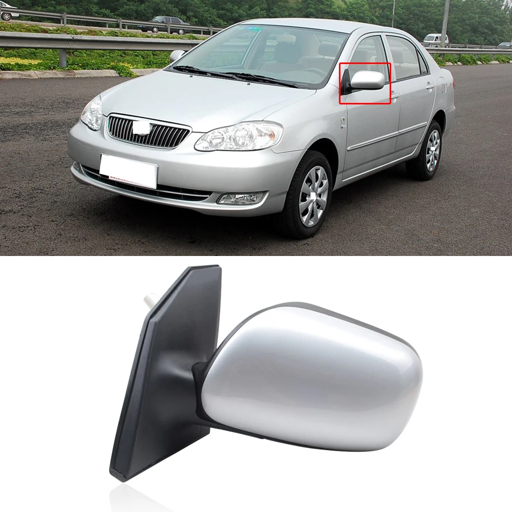 CAPQX 3/5 провод для Toyota Corolla 2003 2004 2005 2006 Внешнее зеркало заднего вида в сборе|Зеркала