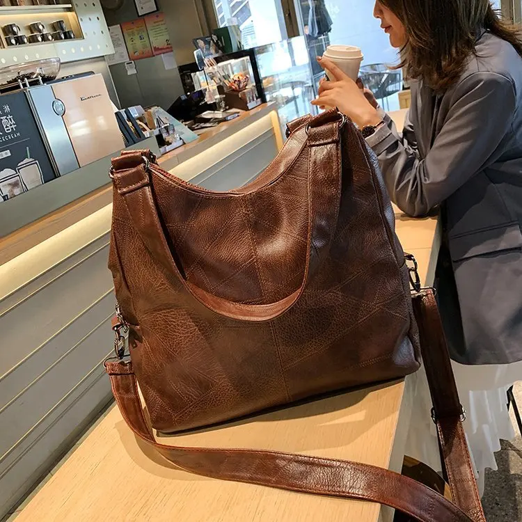 

New Style WOMEN'S Bag Fashion Shoulder Bag/ Hand Bag Large Capacity Bag Simple Retro Tote Bag