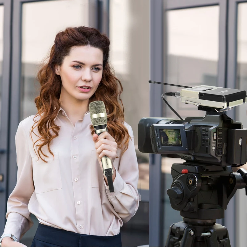 Portable Wireless Microphone  For DSLR Camera