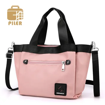 

Piler Women Bags Handbags Nylon Totes Women Messenger Bags Designer Crossbody Bag Women Top-handle Handbag Ladies Shoulder Bag