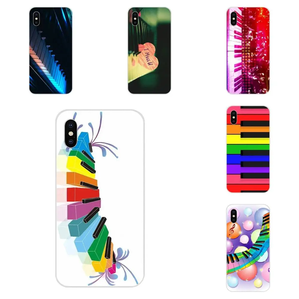 Радуга 3d клавиши пианино Tumblr вдохновил для Huawei Honor 4C 5A 5C 5X6 6A 6X7 7A 7C 7X8 8C 8S 9 10 10i 20 20i Lite