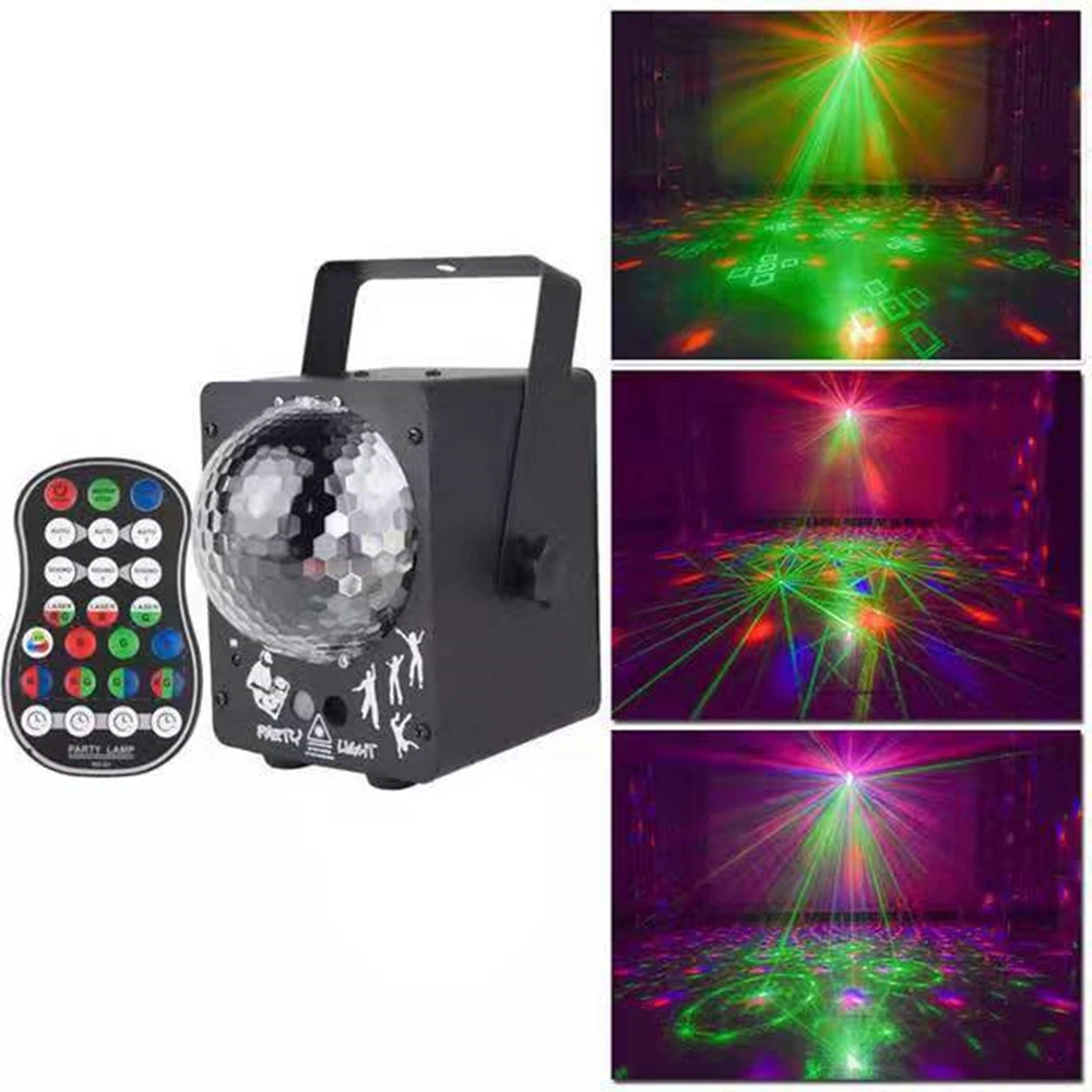 

DJ Disco Laser Light RGB Projector Party Lights DJ Lighting Effect for Sale LED for party Home Wedding Decoration laser discote