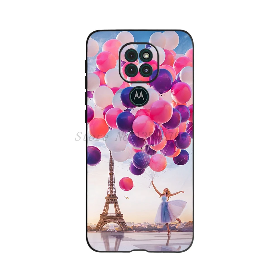 Floral Printed Soft Silicone Phone Cover