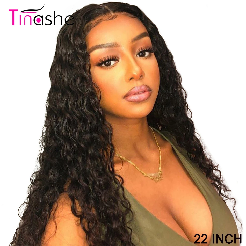 Парик Tinashe с волнистой водой парики из натуральных волос на полной сетке
