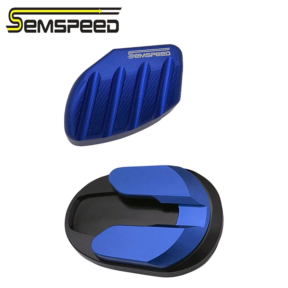Sidestand колодки для Yamaha Aerox155 NVX 155 125 150- Мотоцикл CNC боковая подножка подставка расширение пластина поддержка