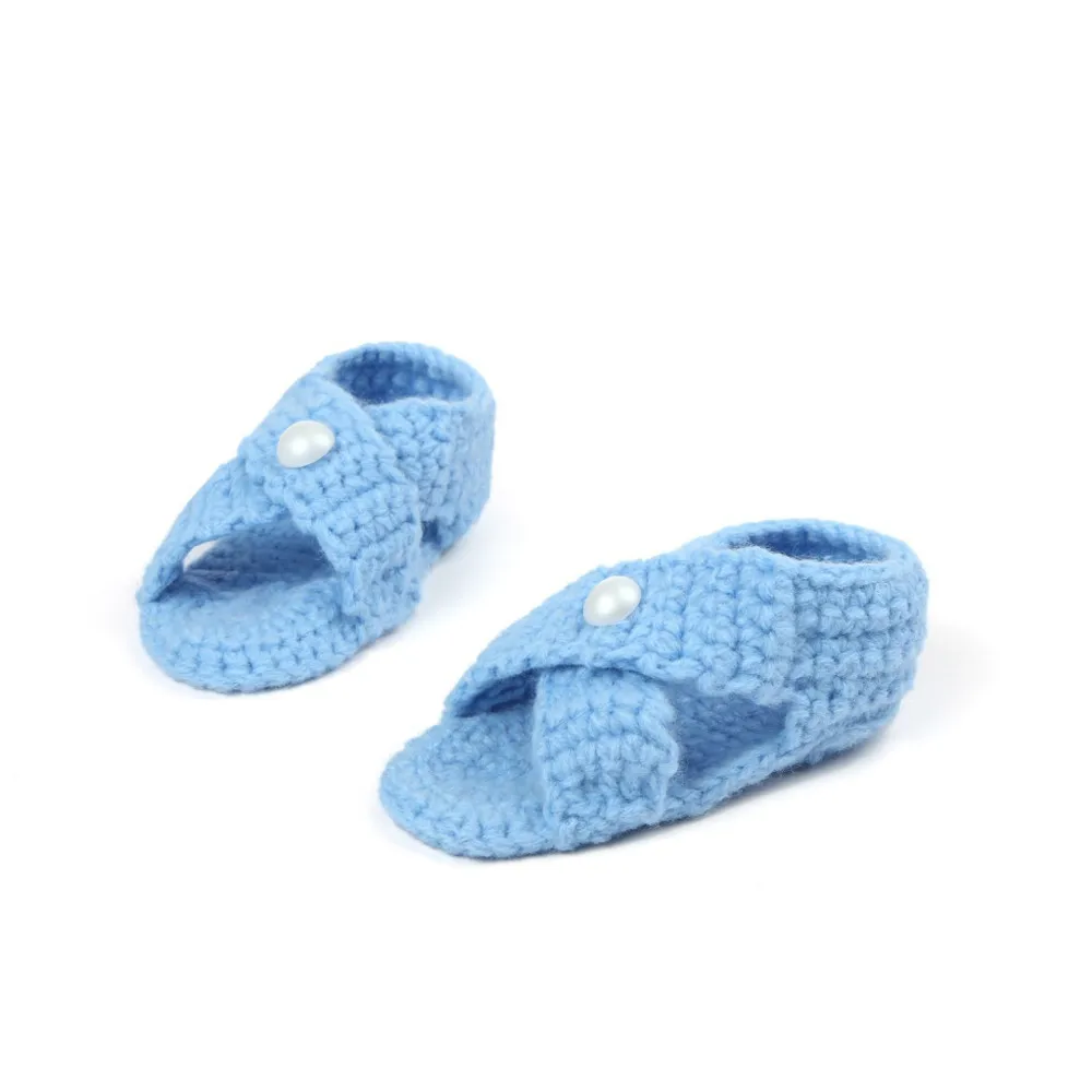 Сандалии для новорожденных; обувь для малышей; очень удобная обувь для первых шагов; шерстяные пинетки ручной работы для маленьких девочек и мальчиков
