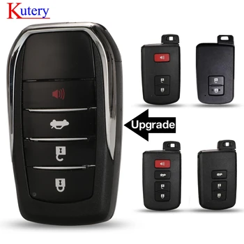 

kutery upgrade modified Replacement Smart Remote Key Shell Case Fob for Toyota Avalon Camry RAV4 2012-2015 with inser key