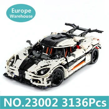 

Lepining Technic Car 23002 Super Sports Racing Car Koenigsegg Building Blocks Set Kids Toys For Children Gift Bricks Lepinblocks