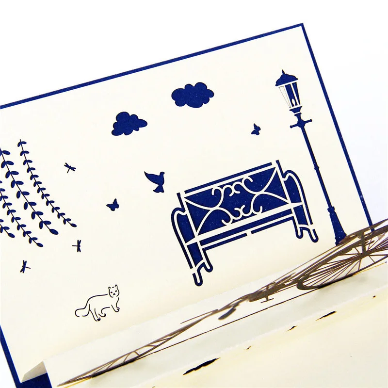  HOT Handmade Birthday Greeting Card 3D Birthday Wedding Party Invitation Cards TI99 - 4000524026690