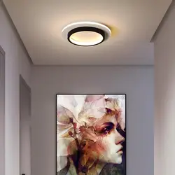 Современный светодиодный потолочный коридор лампы свет скандинавский гостиной гардероб балкон лестница светодиодный потолочный
