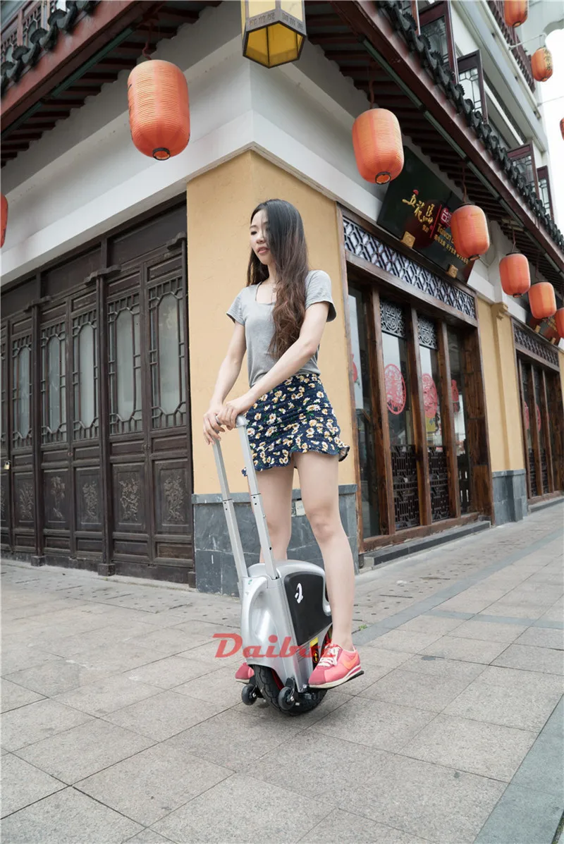 Daibot Electric Unicycle Scooter One Wheel Self Balancing Scooters 350W 14 inch With Push Rod Electric Scooter Adult             (17)
