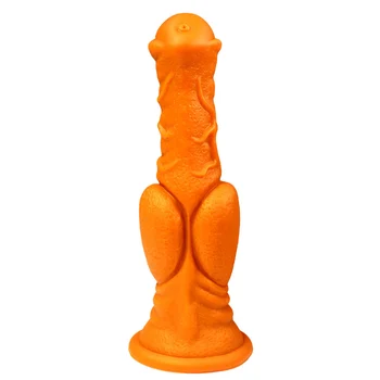 Soft Huge Realistic Dildo Animal Penis With Suction Cup Lesbian Toys Vaginal Masturbation Anus Dildos Sex Toys For Men Woman 4