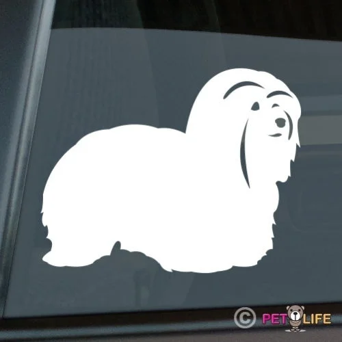 Coton de Tulear стикер штамповочный станок из винила-cotie Наклейка на окно
