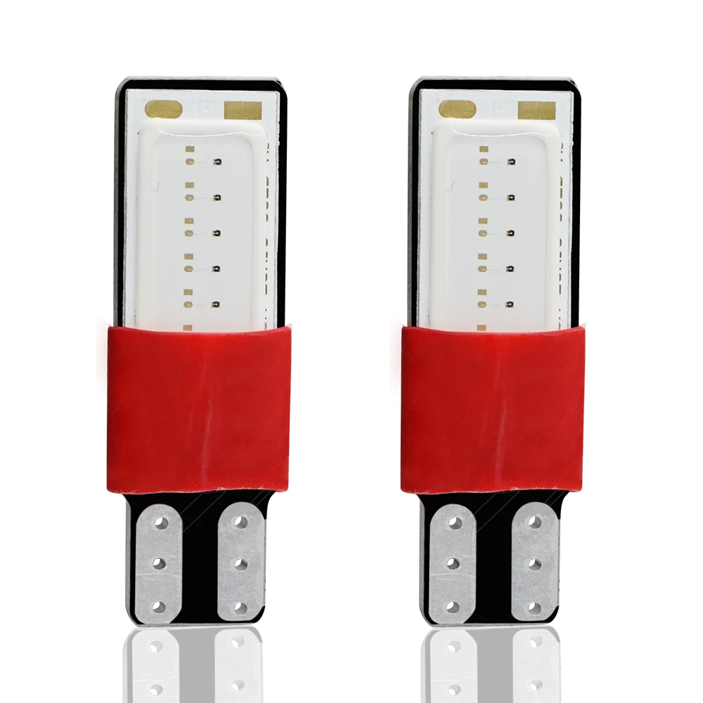 6 шт. салона автомобиля светодиодный T10 COB/2SMD W5W клин инструменты для дверцы