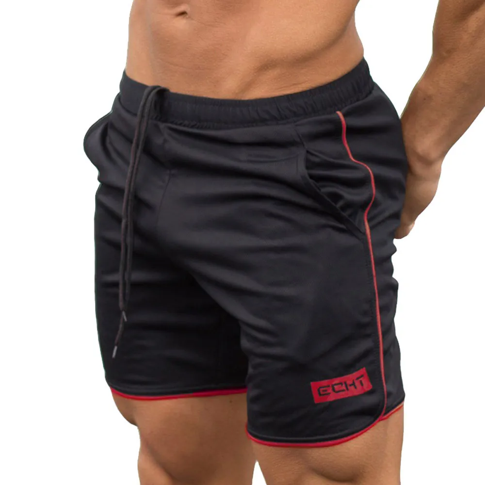 Promotion 2019 Men Sports Short Men's Sports Training Bodybuilding Summer Shorts Workout Fitness Short Pants Fitness GYM Short Pants JR06