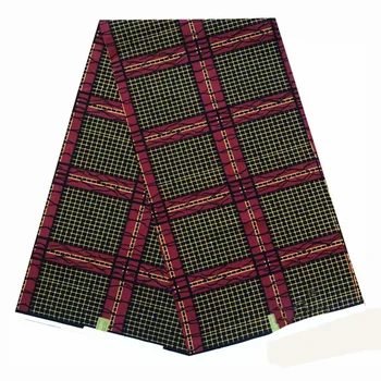 

wholesale african material 6yards african clothes wax fabric african printed 100% cotton real soft wax fabric 002