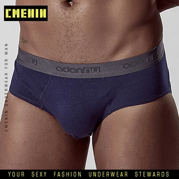 

CMENIN Sexy Men Underwear Man Briefs Cotton Underpants Gay Jockstrap Mens Biref Bikini Under Wear Hombre Cuecas Man String AD305