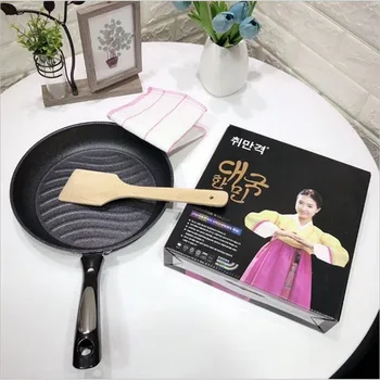 

Stainless Steel Skillet - Nonstick Fry Pan Medical Stone Multipurpose Cookware Use for Home Kitchen or Restaurant