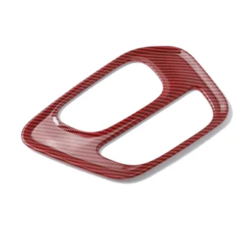 

Carbon Fiber Style Panel Cover Car Auto Trim For Dodge Challenger 15-20