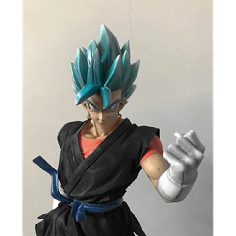 28 см Dragon Ball Z статуя Супер Saiyan бюст черная одежда Vegetto полноразмерный портрет Vegeta GK экшн-модель игрушечная коробка A97