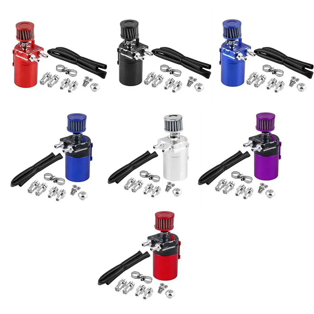 

Automobile Breathable Machine Oiler Two Hole Exhaust Waste Oil Recovery Pot High Double Flow Exhaust Pipe Double Side Export