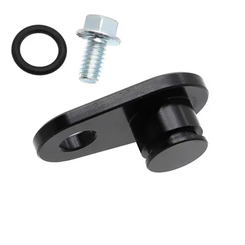

For TH350 Transmission Kick Down Detent Cable Block Off Plug Removal Delete w/ mounting bolt ring