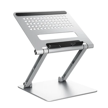 

Laptop Stand with Cooling Function Adjustable Aluminum Holder Compatible with All NoteBooks/ Laptops of 11-17.3inch