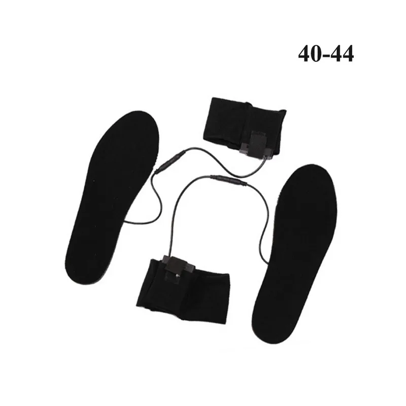 Новые Индивидуальные обувь стельки электрические колодки Зимние гетры для ног USB перезаряжаемые ботинки нагреватель стельки для мужчин и женщин - Цвет: L
