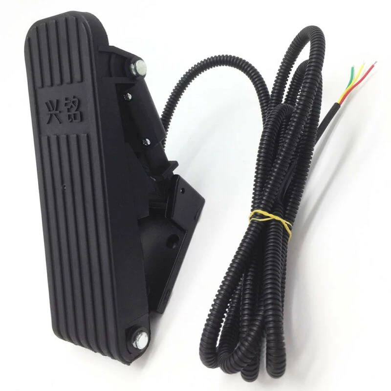 

Foot Pedal Throttle Electric Car Accelerator Foot Pedal Speed Control Bicycle Conversion Kit For ATV Go-kart