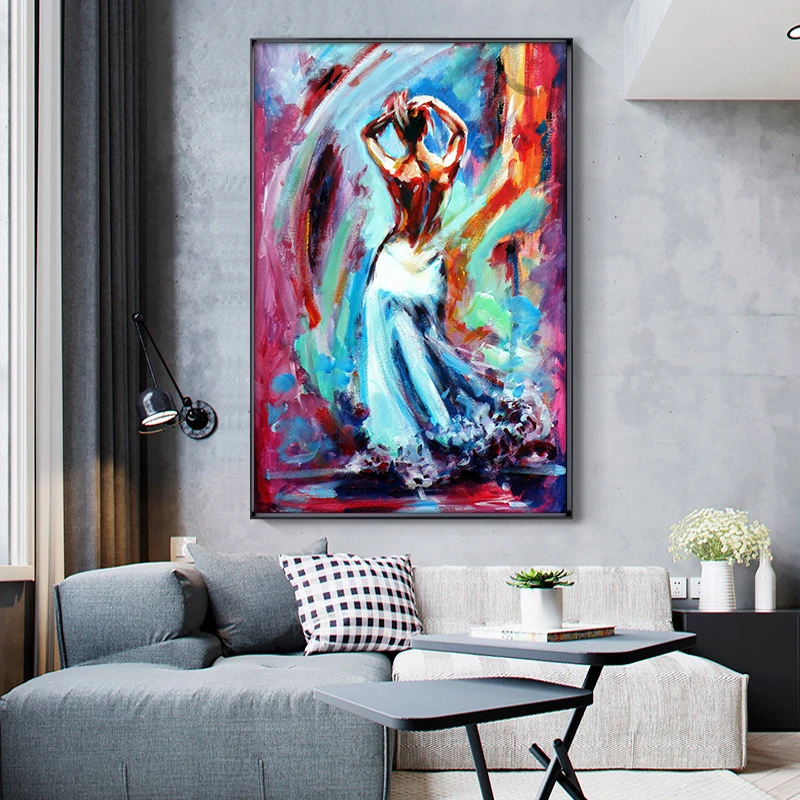 Canvas pictures XXL art print Woman Erotic Abstract Modern Wall Pictures Canvas 