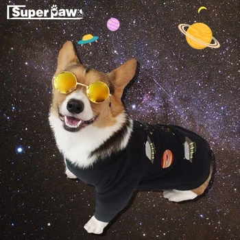 

Fashion Pet Dog Universe Star Hoodie Clothes Puppy Winter Coat Jacket For Small Medium Dogs Hooded Warm Sweater T-shirt YPC09