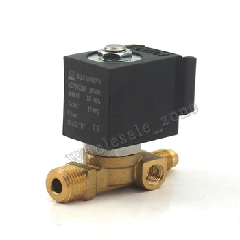 

AC230V 2/2 Way Normally Closed G1/4" Electromagnetic Solenoid Water Gas Steam Valve Vacuum Pump