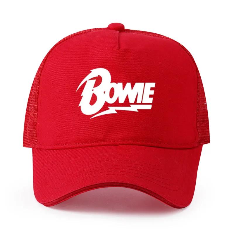 Высококачественная Мужская футболка из чистого хлопка с Дэвидом Боуи, Мужская забавная Волшебная Мужская Звездные войны, пародия бейсбольная кепка с принтом, модная Стильная кепка - Цвет: Серый