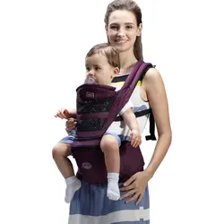 Новый 0-30 месяцев дышащий передний облицовочный детский Перевозчик 4 в 1 младенческий Удобный слинг рюкзак мешок обернуть ребенка кенгуру
